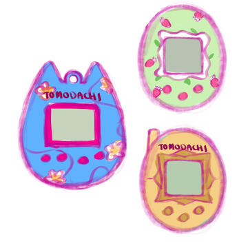 Tamagotchi Concept Art