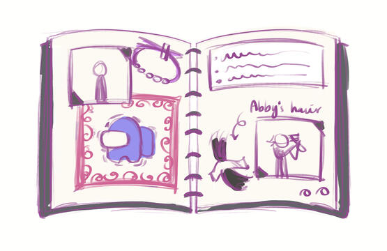 Scrapbook Concept Art